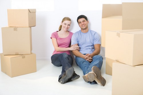 Commercial office furniture storage solution in Haringey