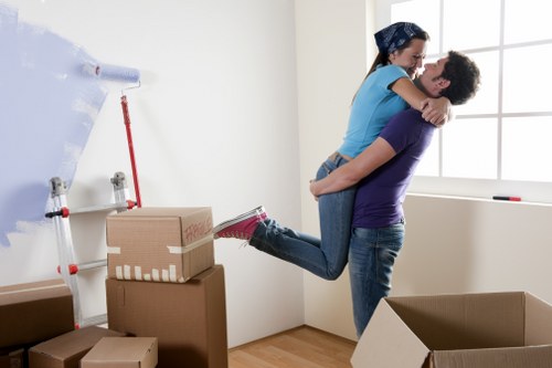 Local collection of household furniture for temporary storage