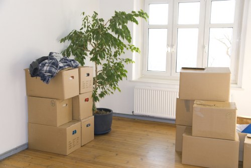 Secure storage setting at Selfstorage Haringey with staff focused on safety