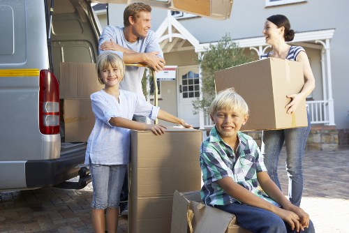 Organised furniture storage for flat and house contents